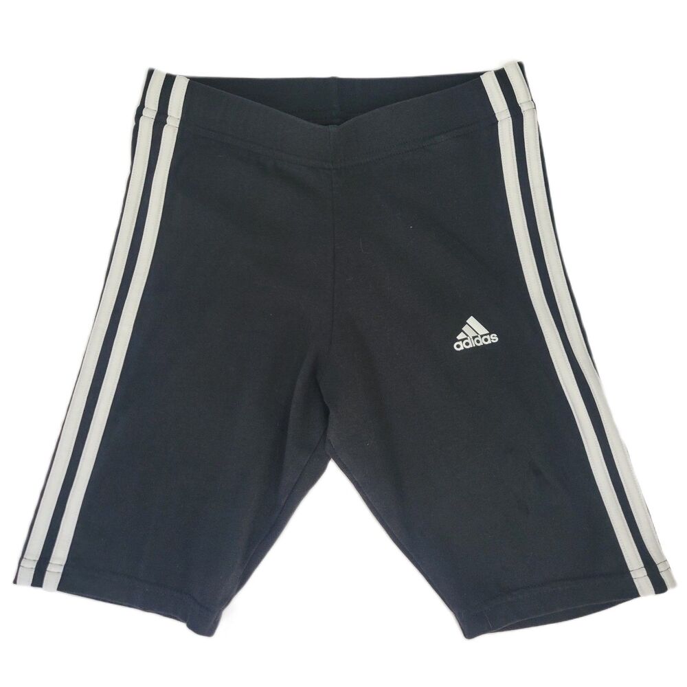 Adidas Essentials 3-stripes high waisted bike shorts XS NWOT